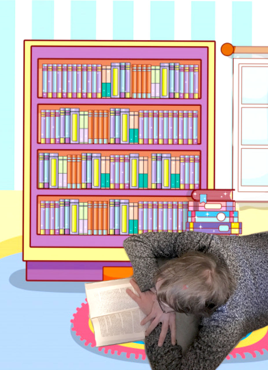 Lire dans la bibliothèque