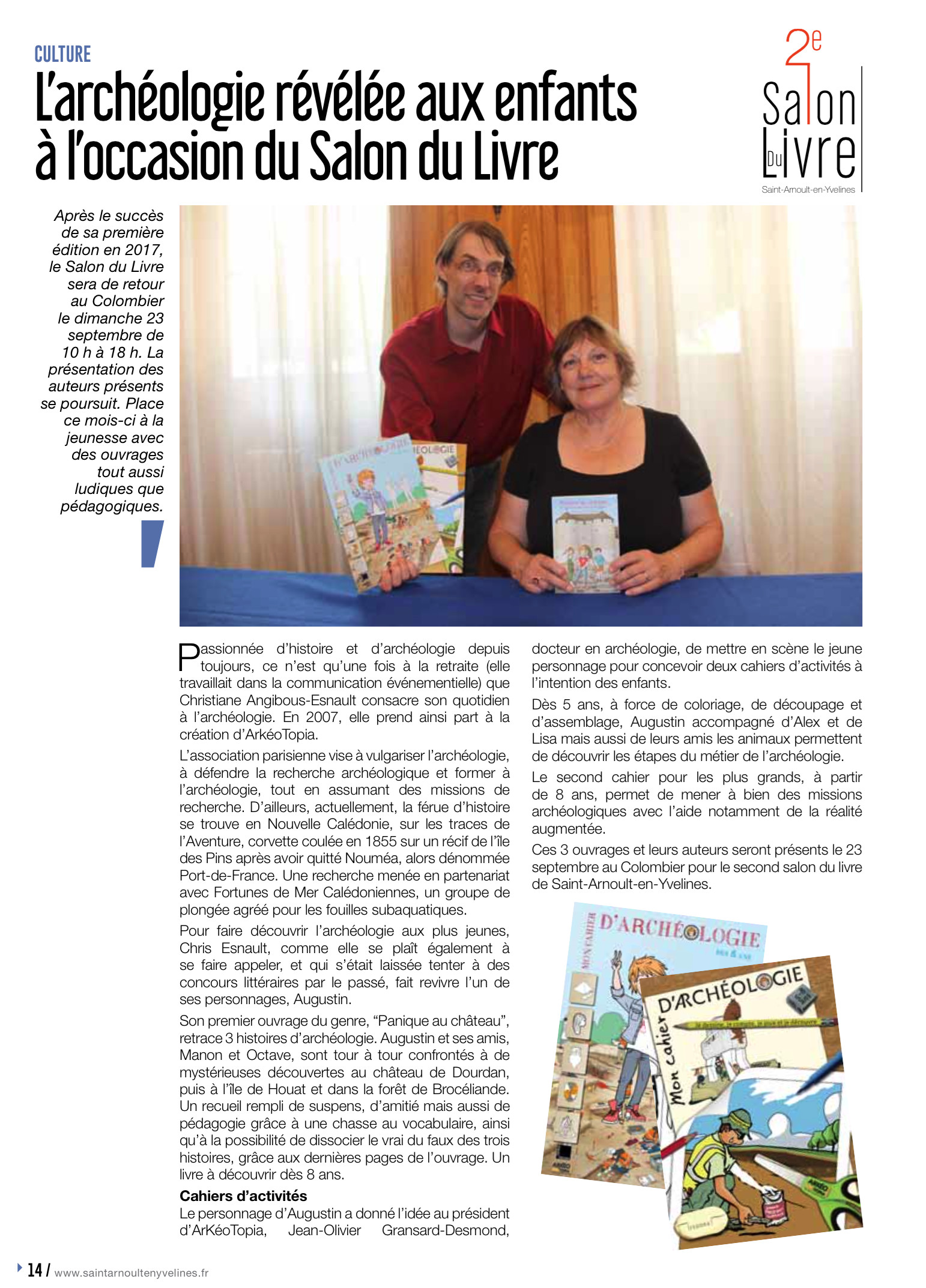 Interview Presse – Interview pour le journal L’Éclair Interview pour le journal L'Éclair