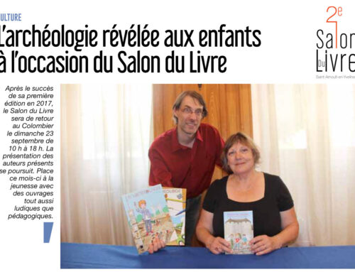 Interview pour le journal L’Éclair